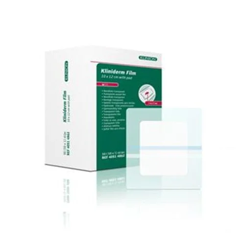 Kliniderm Film Steril med sårpute og vindu 10×12 cm – 50 stk. v:7188364 Kliniderm Film Steril med sårpute og vindu 10×12 cm – 50 stk. v:7188364
