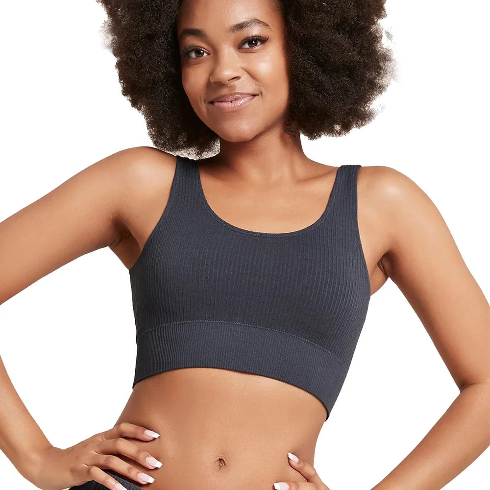 Boody Ribbed Seamless Bra Storm – 1 stk v:5240534 Boody Ribbed Seamless Bra Storm – 1 stk v:5240534