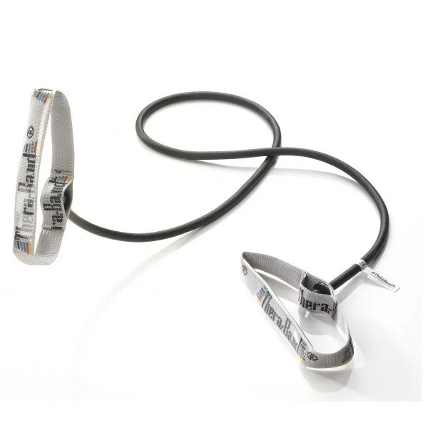 TheraBand treningsbånd m. håndtak 1,4 m – svart/hardhet 5 v:7782262 TheraBand treningsbånd m. håndtak 1,4 m – svart/hardhet 5 v:7782262