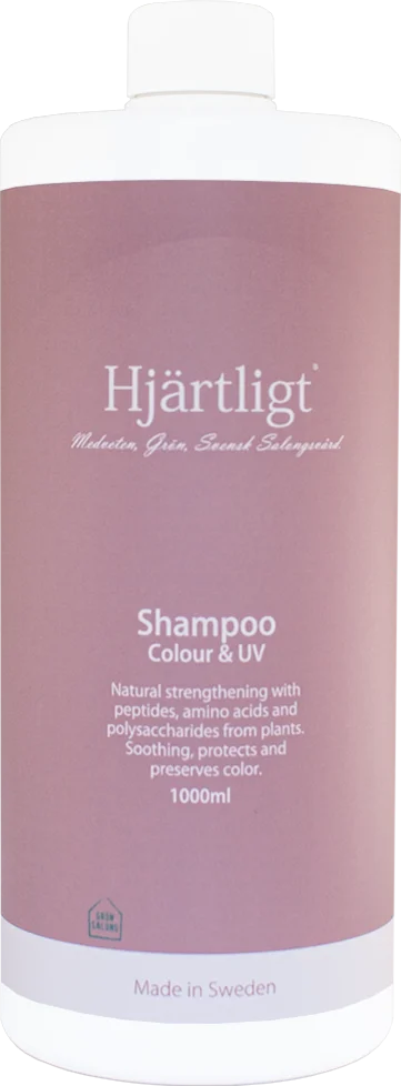 Hjärtligt Colour & UV Shampoo Color & UV 1000 ml v:2930447
