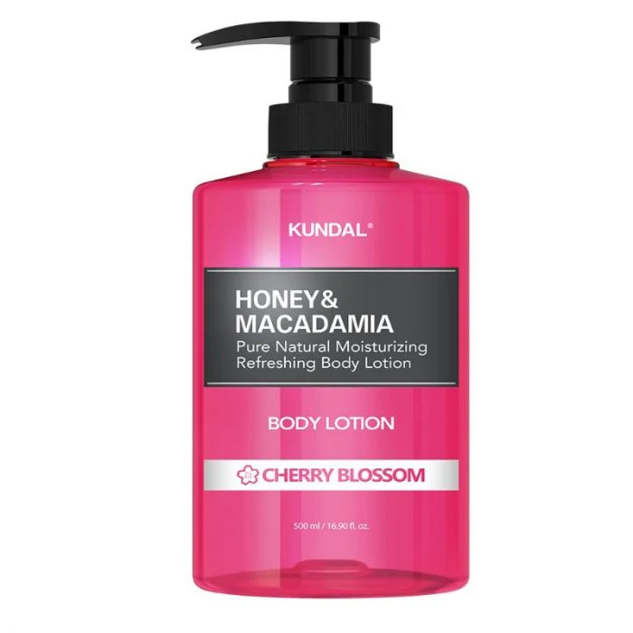 KUNDAL Honey And Macadamia Pure Body Lotion Cherry Blossom 500 ml v:1280523