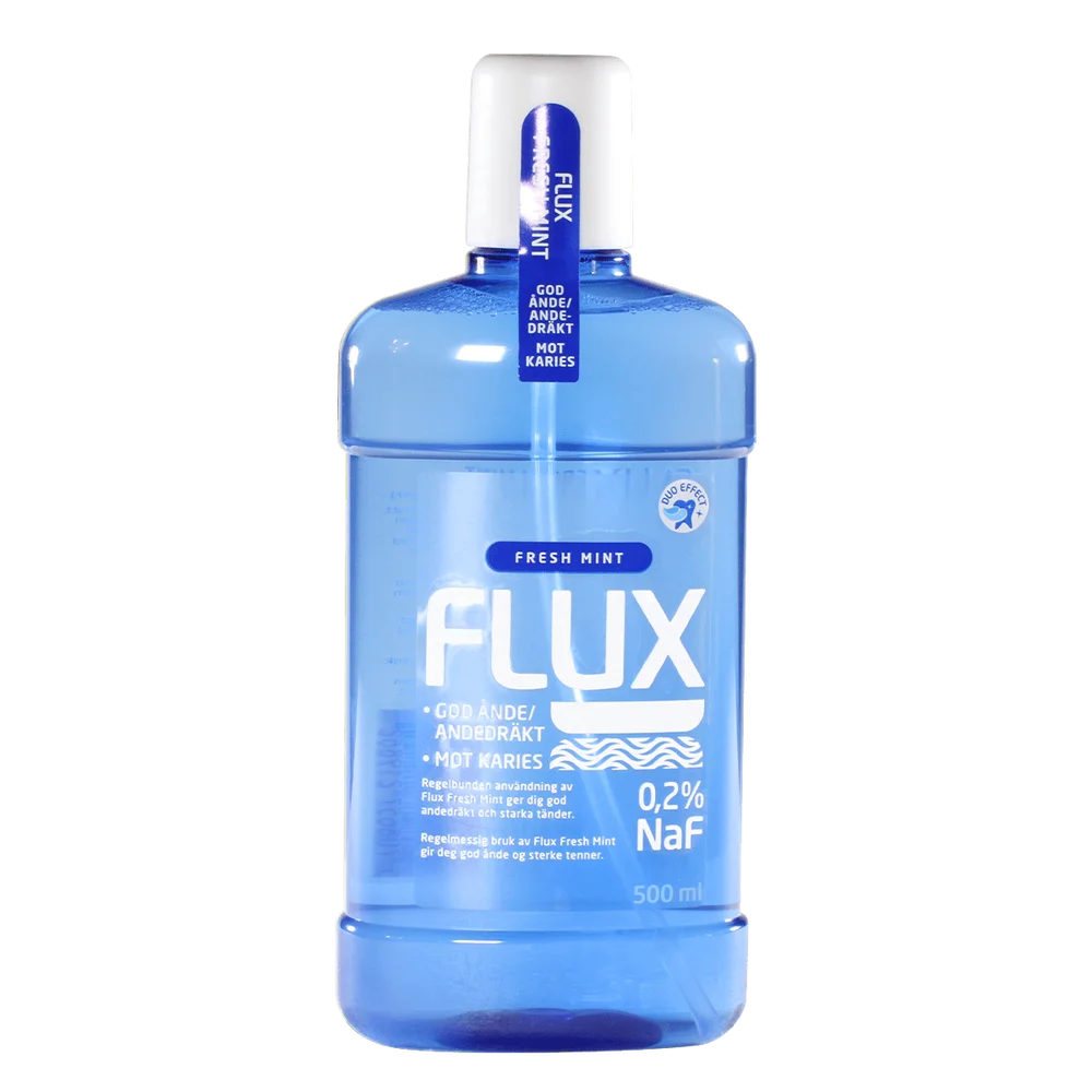 Flux Munnskyl 0,2% Fresh Mint - 500 ml v:4839383
