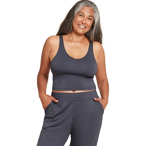 Shelf Bra Crop Top Storm | Str. XL v:5556979