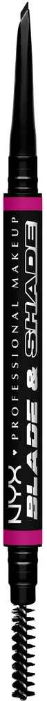 NYX PROFESSIONAL MAKEUP Blade & Shade Brow Pencil 12 Black v:3366888 NYX PROFESSIONAL MAKEUP Blade & Shade Brow Pencil 12 Black v:3366888