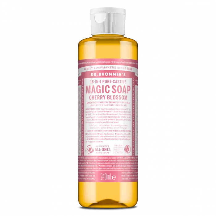 Dr. Bronner’s Magic Soap Cherry Blossom flytende såpe v:9345347