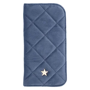 DARK Velvet Quilted Eyewear Case Grisalle Blue v:6784806