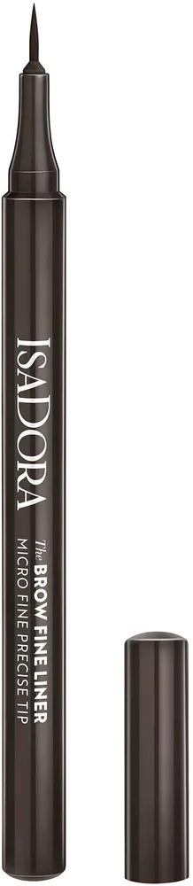 IsaDora The Brow Fine Liner, Micro fine Precise Tip 02 Dark Brown v:4985979