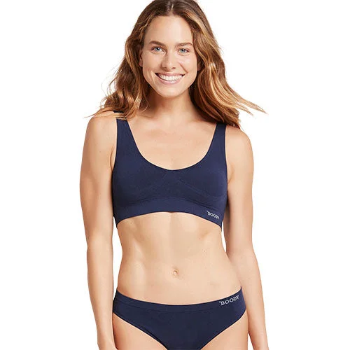 Shaper Crop Bra Navy | Str. S v:6500113