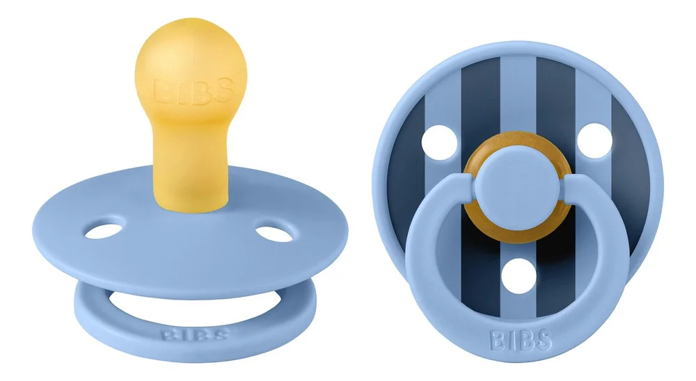 BIBS Studio Colour Pin Latex Sky Blue Mix 2 pakk – Flere størrelser v:9261790