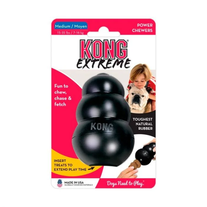 KONG Extreme Hundeleke Svart M v:5707076