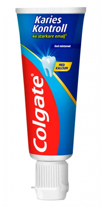 Colgate Karies Kontroll 20 ml – fluortannkrem reise v:9437722 Colgate Karies Kontroll 20 ml – fluortannkrem reise v:9437722