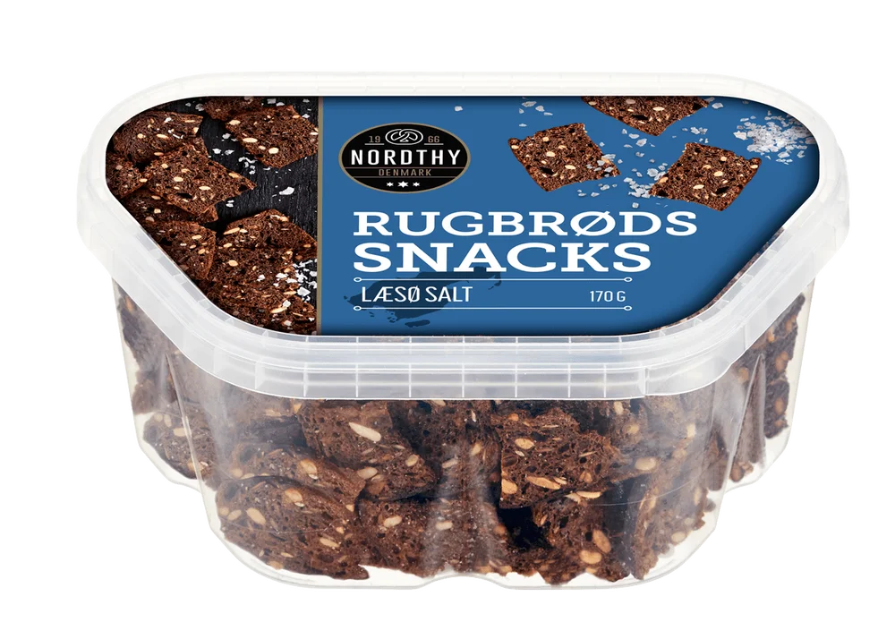 Nordthy Rugbrødssnack med Læsøsalt – 170 g v:6428336 Nordthy Rugbrødssnack med Læsøsalt – 170 g v:6428336
