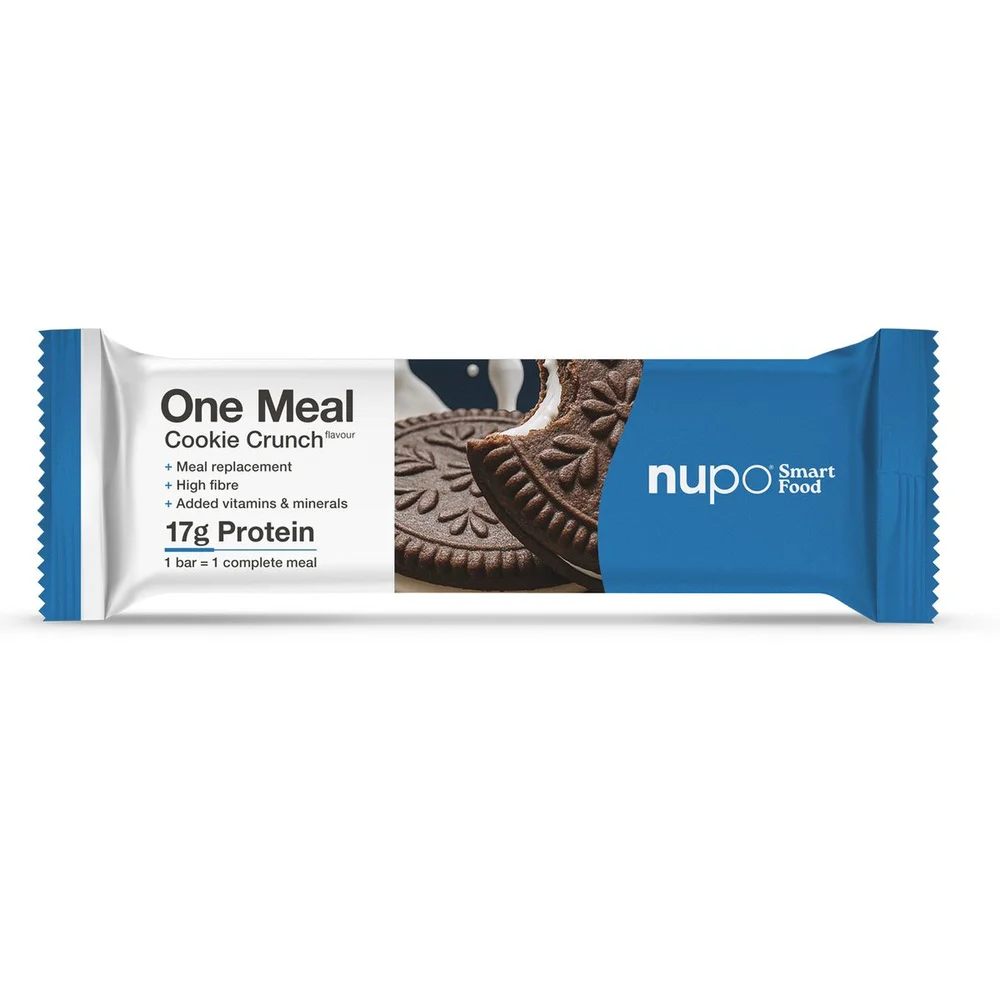 Nupo One Meal Replacement Bar Cookie Crunch – 1 stk. v:9296880