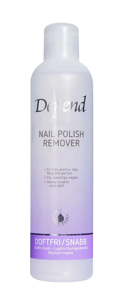 Depend Nail Polish Remover Lilla O2 - 250 ml. v:9596872
