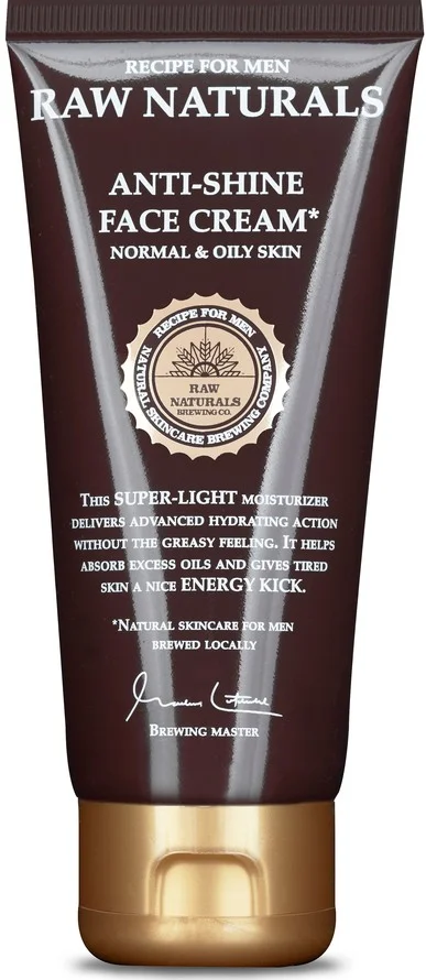 Anti-Shine Face Cream 100 ml - Raw Naturals v:2448698