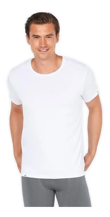 Boody Men’s Crew Neck T-Shirt, hvit v:4829767 Boody Men’s Crew Neck T-Shirt, hvit v:4829767
