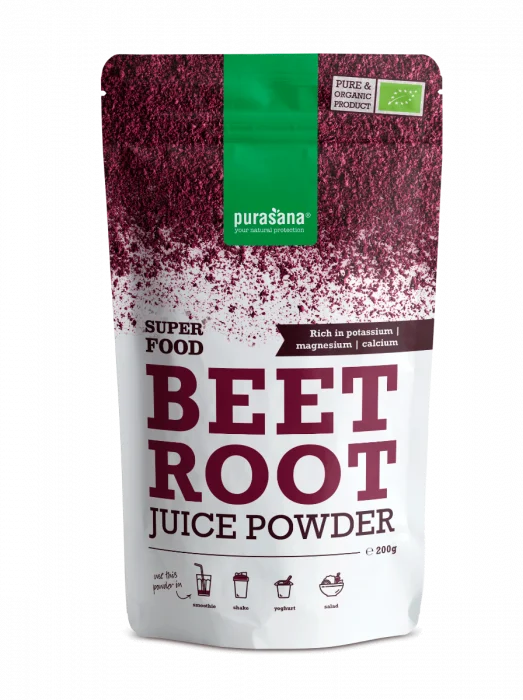 Purasana Rødbetjuice Pulver 200g ØKO v:6230699