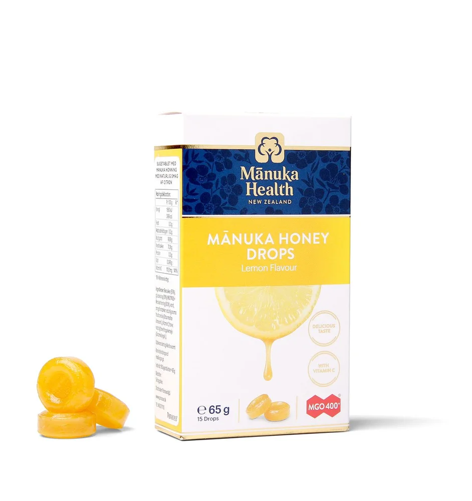 Manuka Health Sugetabletter Sitron – 65 g v:9925698