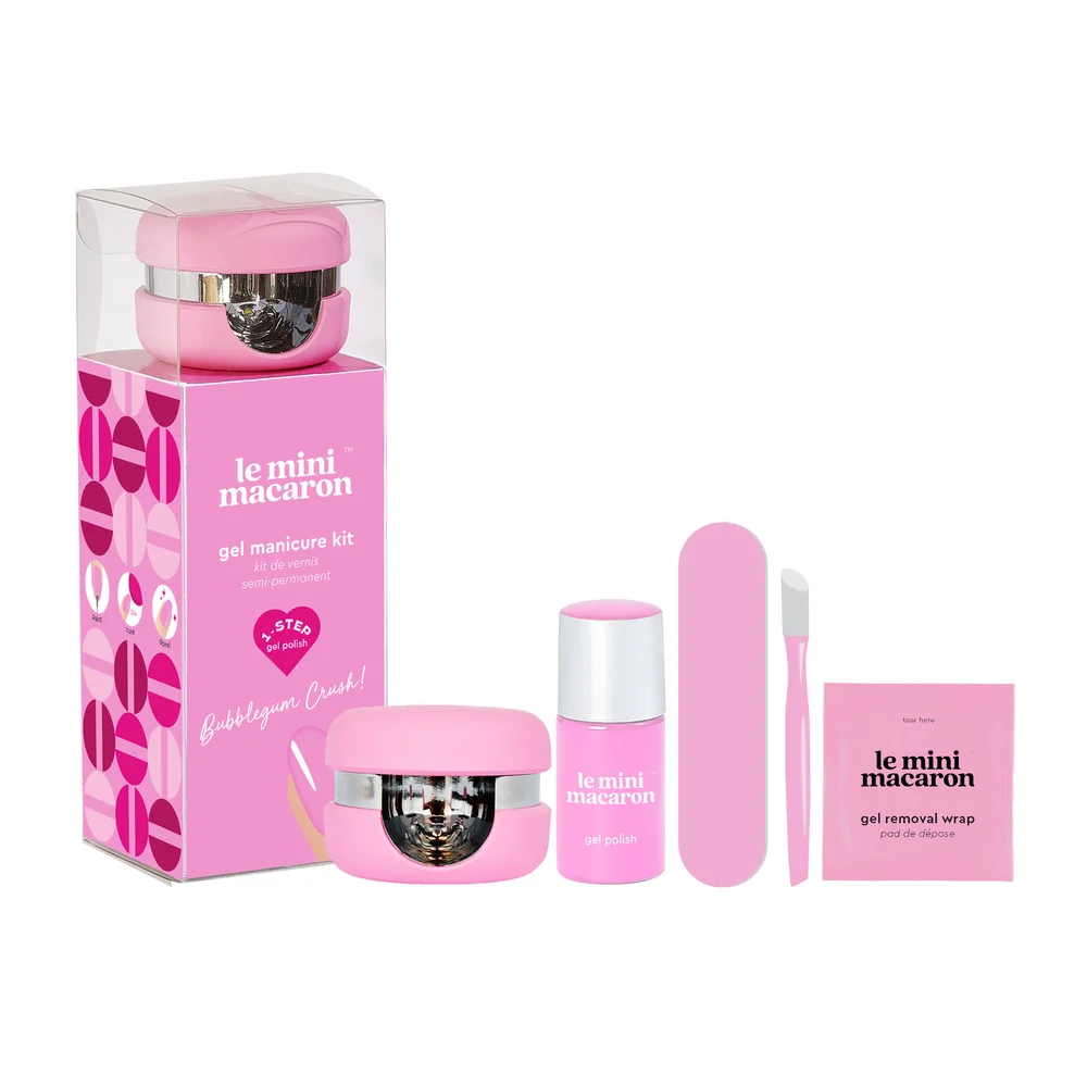 Gel Manicure Kit Bubblegum Crush – Perfekt Hjemmemanikyr v:5616504