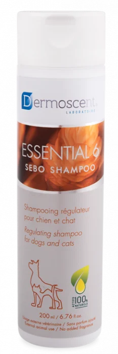 Dermoscent Essential 6 Sebo sjampo for hund og katt 200 ml v:3555230 Dermoscent Essential 6 Sebo sjampo for hund og katt 200 ml v:3555230