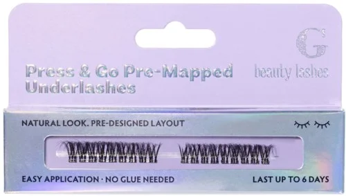 G Beauty Lashes Press & Go Pre-Mapped Underlashes Fever v:3572958