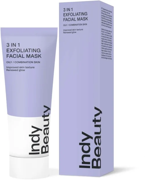 INDY BEAUTY 3 In 1 Exfoliating Facial Mask 75 ml v:7711428