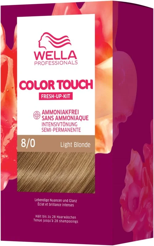Wella Professionals Color Touch Pure Naturals Light Blonde 8/0 v:8386355 Wella Professionals Color Touch Pure Naturals Light Blonde 8/0 v:8386355