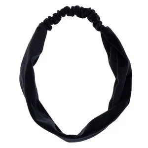DARK Velvet Headband Black v:4691205