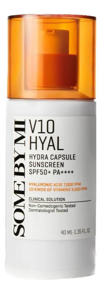 Some By Mi V10 Hyal Hydra Capsule Sunscreen SPF50+ PA++++ - 40 ml. v:2652200
