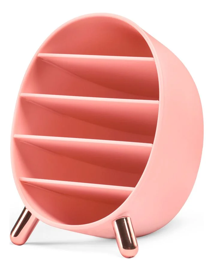 Gillian Jones Makeuporganizer Rund – Rosa – 1 stk. v:2181089 Gillian Jones Makeuporganizer Rund – Rosa – 1 stk. v:2181089