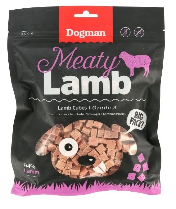 Dogman Lamb cubes 300g v:4702068