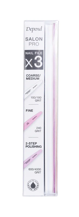 X3 SalonPro Nail File Kit – Depend v:3266150