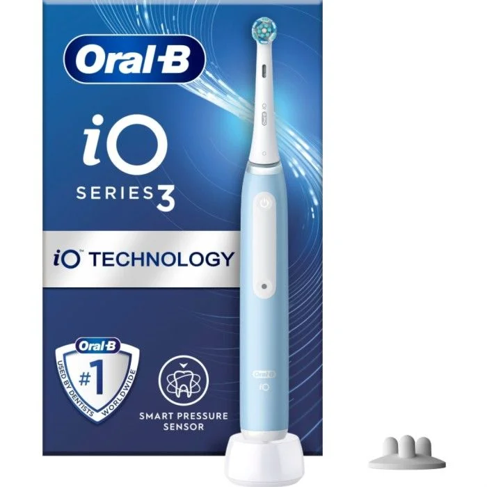 Oral-B iO 3S elektrisk tannbørste Blå v:7895015 Oral-B iO 3S elektrisk tannbørste Blå v:7895015