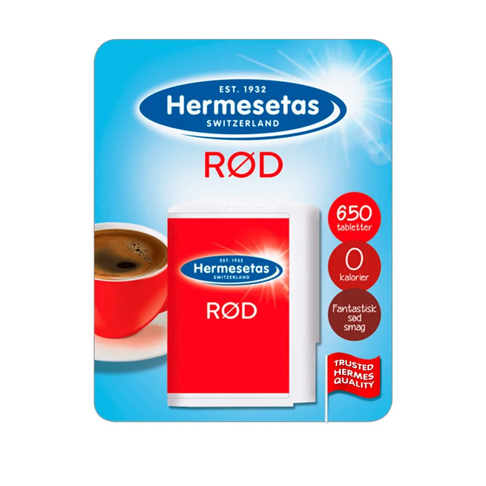 Hermesetas Rød – 650 stk v:9042907