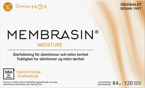 Membrasin kapsler| Kosttilskudd for slimhinner v:3061171