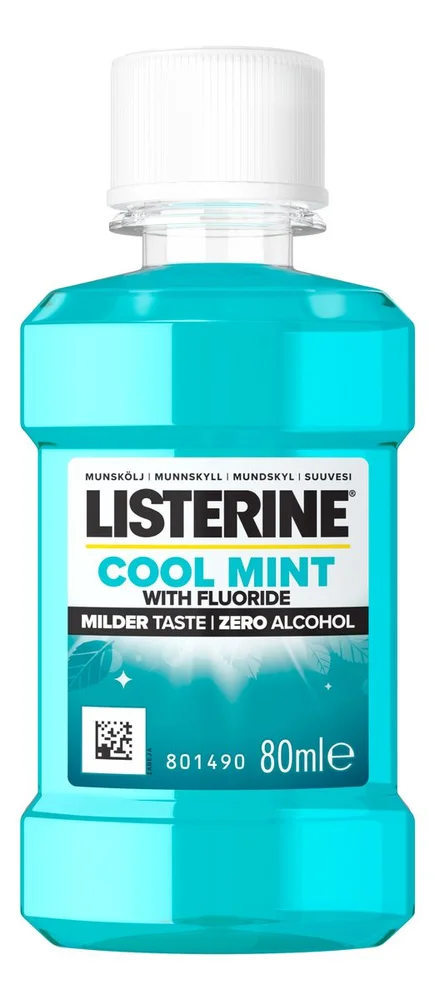 Listerine Cool Mint Milder Taste Mouthwash – 80 ml. v:8654048 Listerine Cool Mint Milder Taste Mouthwash – 80 ml. v:8654048