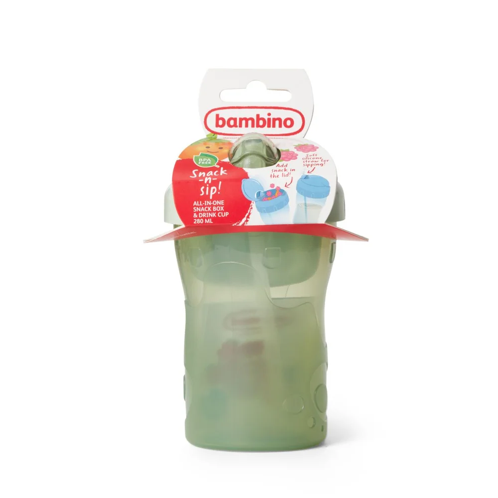 Bambino Snack and Sip Kopp 280 ml - 1 stk. v:3036864