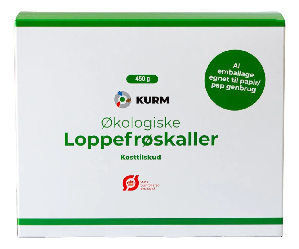 Kurm Ø Loppefrøskall – 450 g v:1081337 Kurm Ø Loppefrøskall – 450 g v:1081337