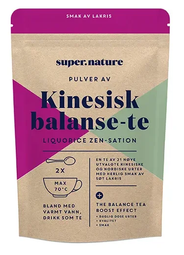 Supernature Kinesisk Balanse Te 160 g v:9376772