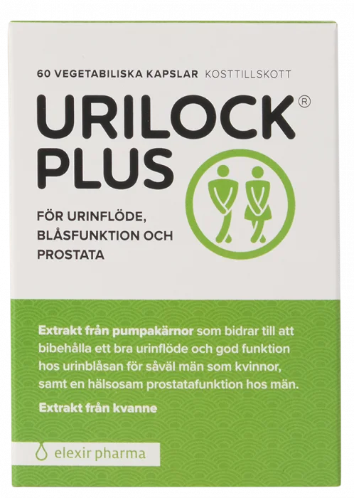 Elexir Pharma Urilock Plus 60 kapsler | for urinveisfunksjon v:2843462 Elexir Pharma Urilock Plus 60 kapsler | for urinveisfunksjon v:2843462