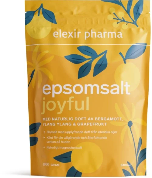Elexir Pharma Epsomsalt Joyful 1000 stk v:1709659