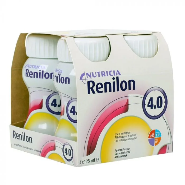 Nutricia Renilon 4,0 Aprikos 4x125ml v:1494241