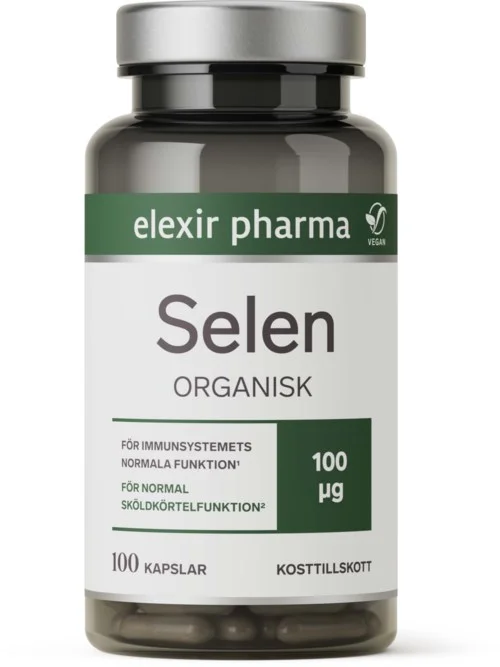 Elexir Pharma Organiskt Selen Komplex 100 stk v:4183926