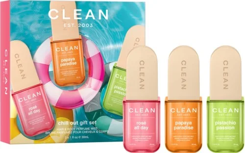 CLEAN Gift Set Hair & Body Perfume Mist 3 x 30 ml v:9464210