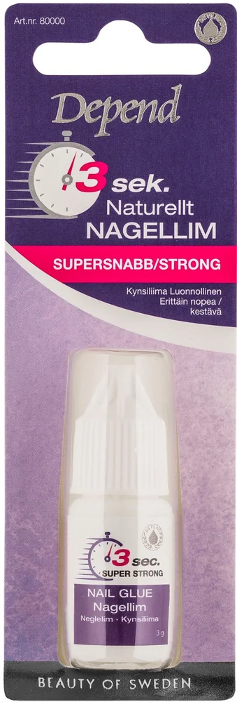 Depend 3 Sec. Natural Nail Glue v:5982280 Depend 3 Sec. Natural Nail Glue v:5982280