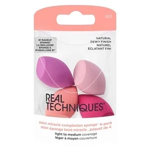 Real Techniques 4 Mini Miracle Complexion Sponges v:3573961 Real Techniques 4 Mini Miracle Complexion Sponges v:3573961