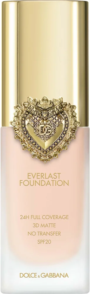 Dolce & Gabbana Flawless Everlast Foundation 24H Full Coverage 3D Matte No Transfer SPF21 2C Light v:9913623