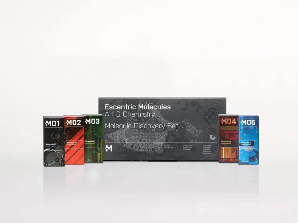 Art & Chemistry Molecule Discovery Set 5 x 2 ml – Escentric Molecules v:1430039