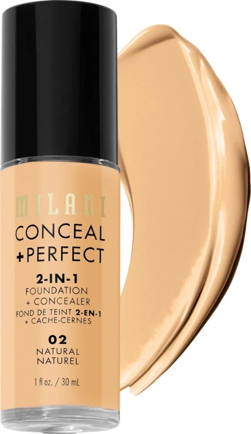 Milani Conceal & Perfect Liquid Foundation Natural v:5569076