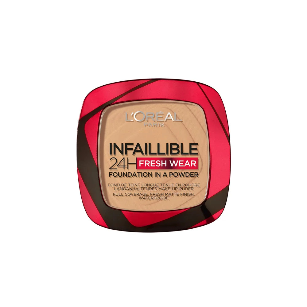 Infaillible 24H Fresh Wear Foundation in a Powder 250 Radiant Sand - L'Oréal Paris v:2212751